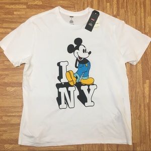 Levi’s Mickey Mouse I love NY tee Mens N5
